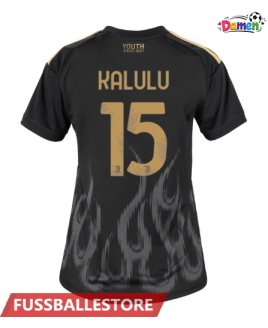 Günstige Juventus Pierre Kalulu #15 3rd trikot Damen 2026-27 Kurzarm